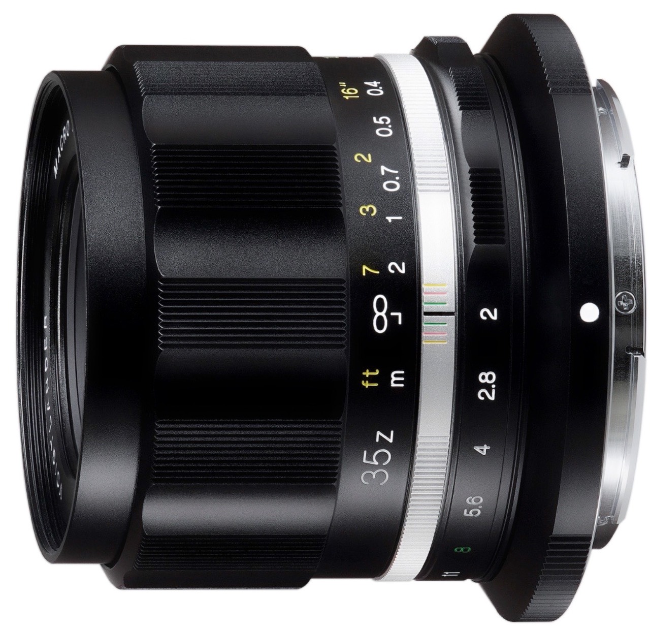 Voigtlander 35mm f/2 APO-Ultron Macro Lens Specifications